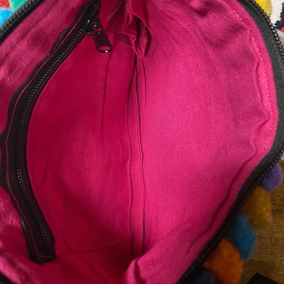 HMONG Cherr THAILAND HILL TRIBE embroidered bohemian clutch handbag NWT - Picture 8 of 9